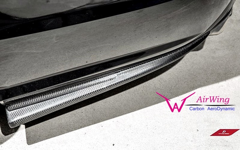 Mercedes-Benz W212 Pre Facelift- AirWing carbon rear bumper splitter 02